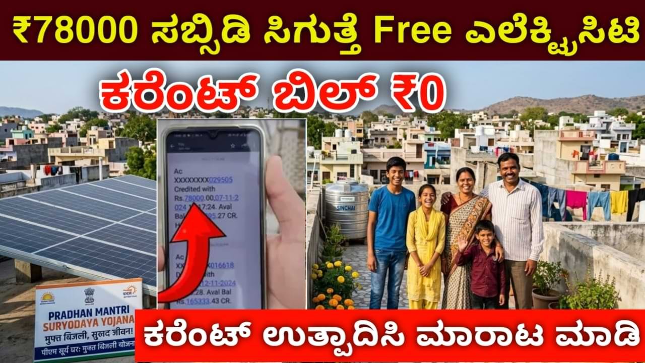 PM Surya Ghar Yojana 2026 Karnataka
