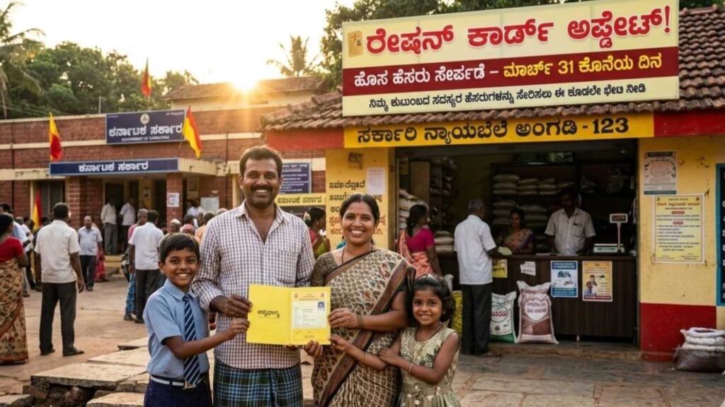 Ration card big update ರೇಷನ್ ಕಾರ್ಡ್ ತಿದ್ದುಪಡಿ